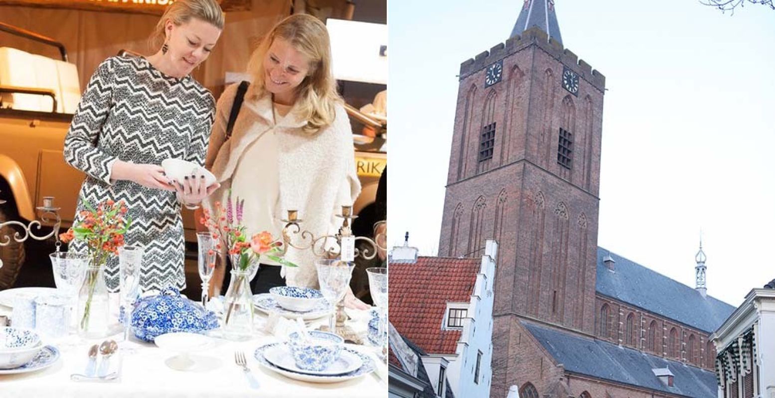 Het stijlvolle lifestyle-event vindt plaats in de Grote Kerk in Naarden-Vesting. Foto: Sfeerbeurs LaTable.