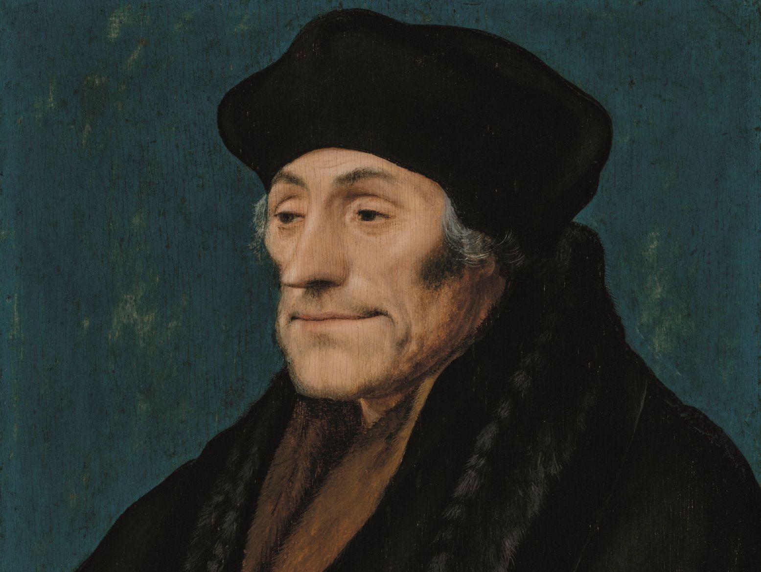 Eén van de topstukken in de kunstexpositie van Fenix is een portretje van Erasmus, rond 1530 geschilderd door Hans Holbein de Jonge. Uit de eigen collectie van Fenix, bijgesneden voor DagjeWeg.NL. Foto: Fenix / perskit Eén van de topstukken in de kunstexpositie van Fenix is een portretje van Erasmus, rond 1530 geschilderd door Hans Holbein de Jonge. Uit de eigen collectie van Fenix, bijgesneden voor DagjeWeg.NL. Foto: Fenix / perskit