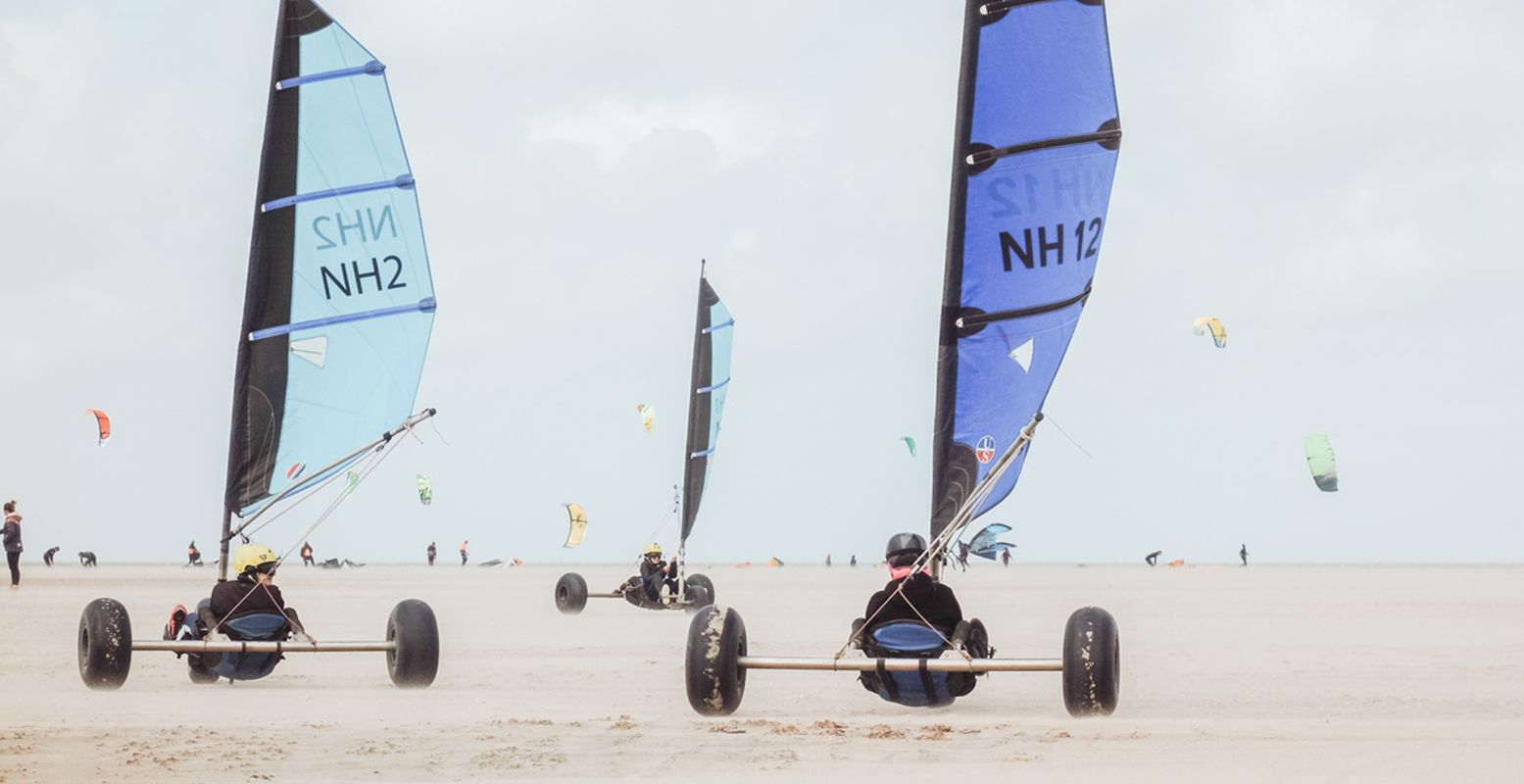 Ga een dagje samen blokarten en snuif de zilte zeelucht op. Foto: Natural High