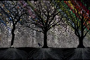 Tentoonstelling 100.000 Bomen en een Bos van Draad Foto geüpload door gebruiker.