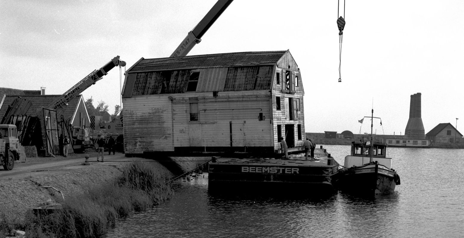 Ontdek onder andere hoe het kaaspakhuis werd geplaatst. Foto: © Collectie Zuiderzeemuseum