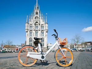 Huur een fiets en ontdek Gouda. Foto: Keck.