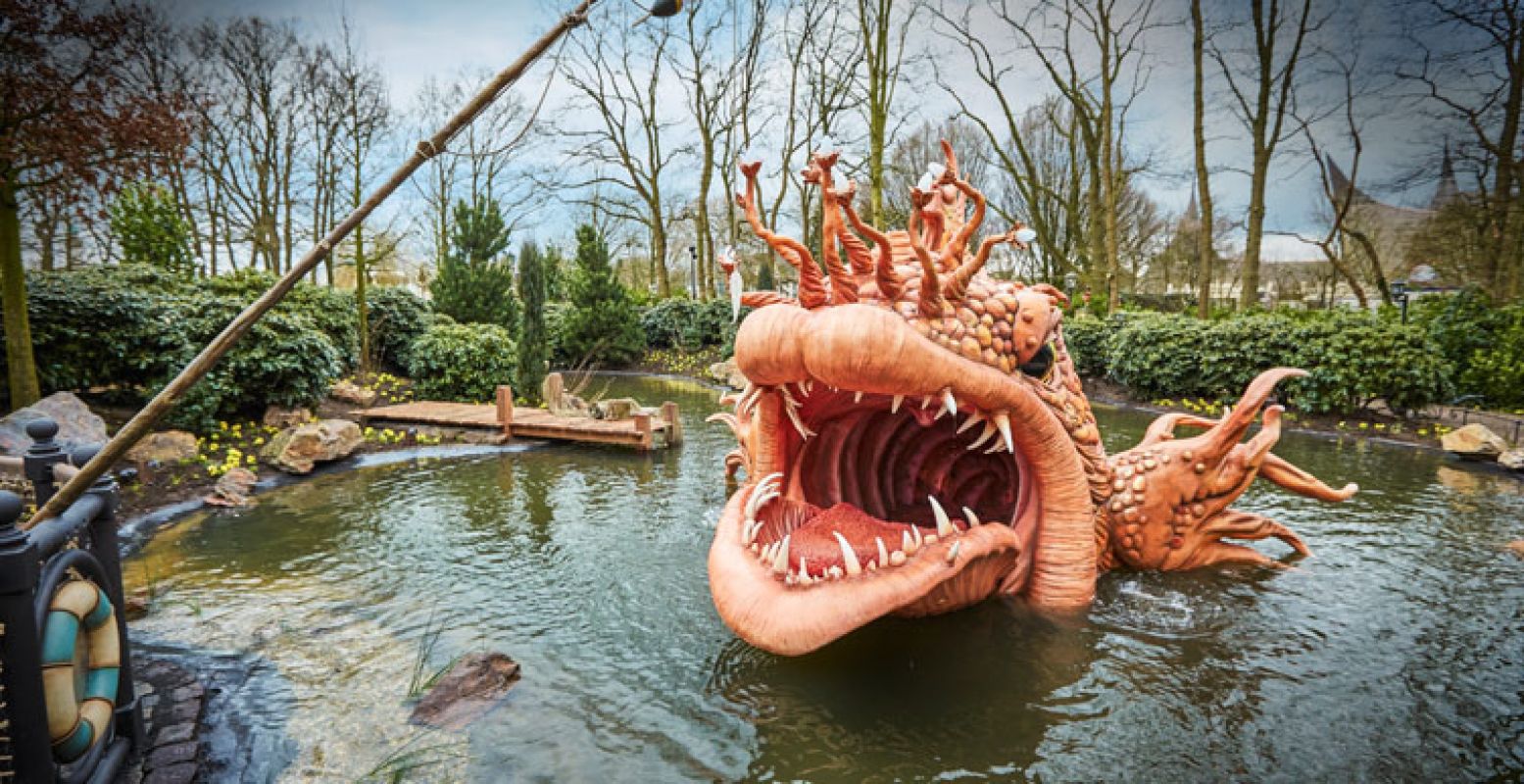 Monstervis Attila. Foto: Efteling