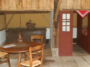 Interieur van het Klopkeshoes. Foto: Openluchtmuseum Ootmarsum.