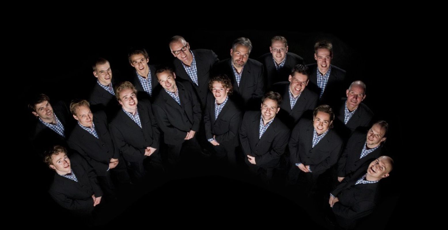 Mannenensemble The Gents. Foto: Judith van der Meulen