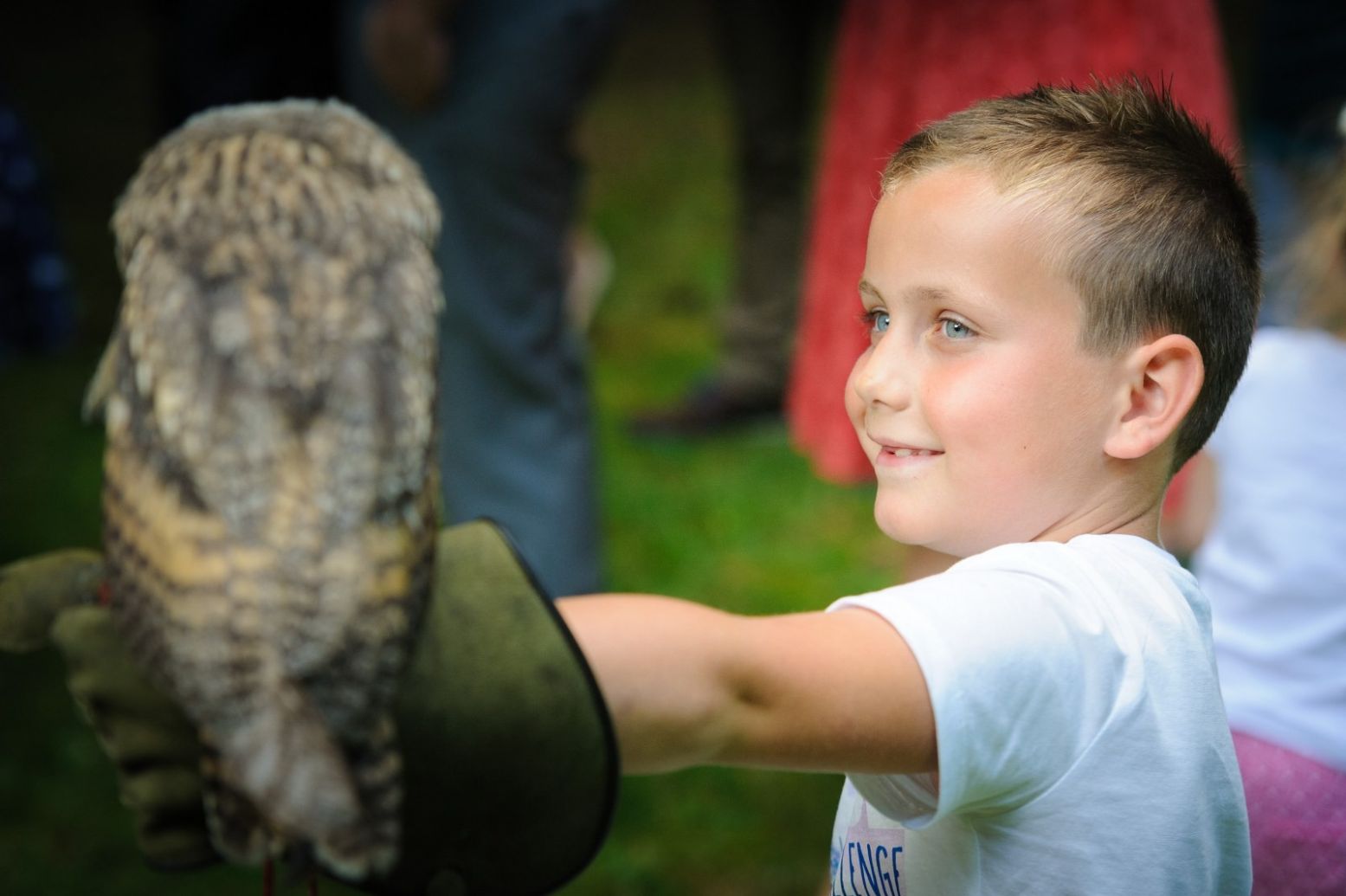 Ook de jongste kinderen durven het wel aan. Foto: Sjoerd Mouissie Fotografie