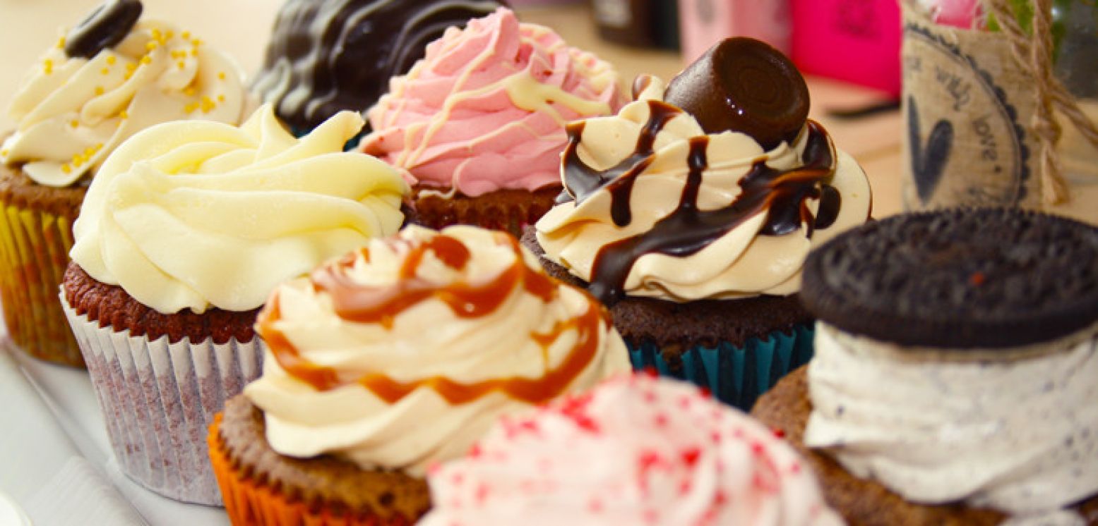 De cupcakes van Sweetunique zijn onweerstaanbaar lekker! De ultieme snack tijdens het shoppen. Foto: Almere City Marketing.