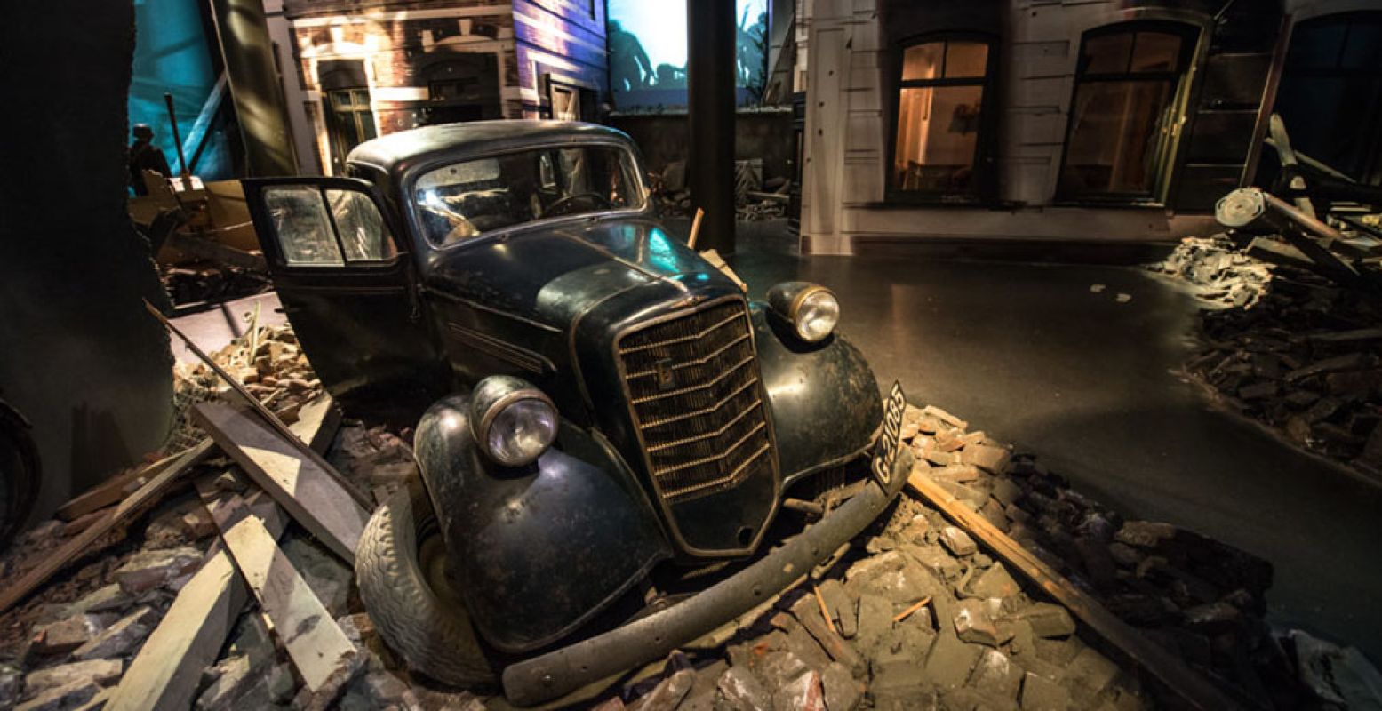 Ook de Airborne Experience is vernieuwd. Hier beleef je de Slag om Arnhem alsof je er zelf bij bent. Die ervaring is uitgebreid en nog intenser geworden. Foto: Airborne Museum © Jimmy Israel