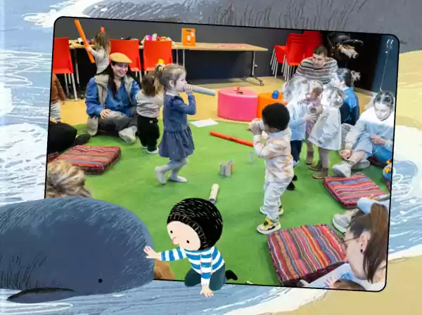 Samen lezen en bewegen met De Kleine Walvis Foto geüpload door gebruiker veenendaal