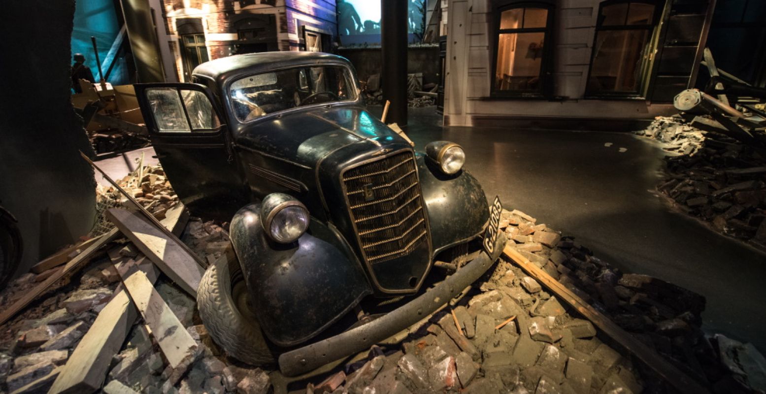 De Slag om Arnhem wordt in het Airborne Museum levendig in beeld gebracht. Foto: Airborne Museum.