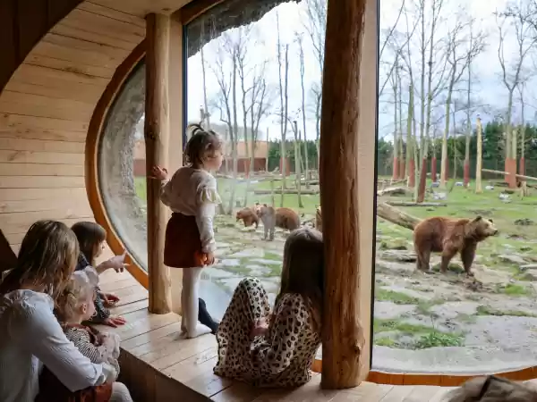 Overnachten in Pairi Daiza is een onvergetelijke ervaring! Foto: Pairi Daiza