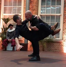 De Delftse Battle - improvisatietheater Wim de BieFoto geüpload door gebruiker.