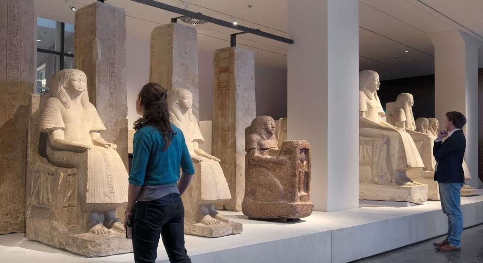 Naast de tijdelijke tentoonstelling over Egyptische koninginnen vind je een vaste Egyptische collectie op de begane grond. Foto: Rob Overmeer