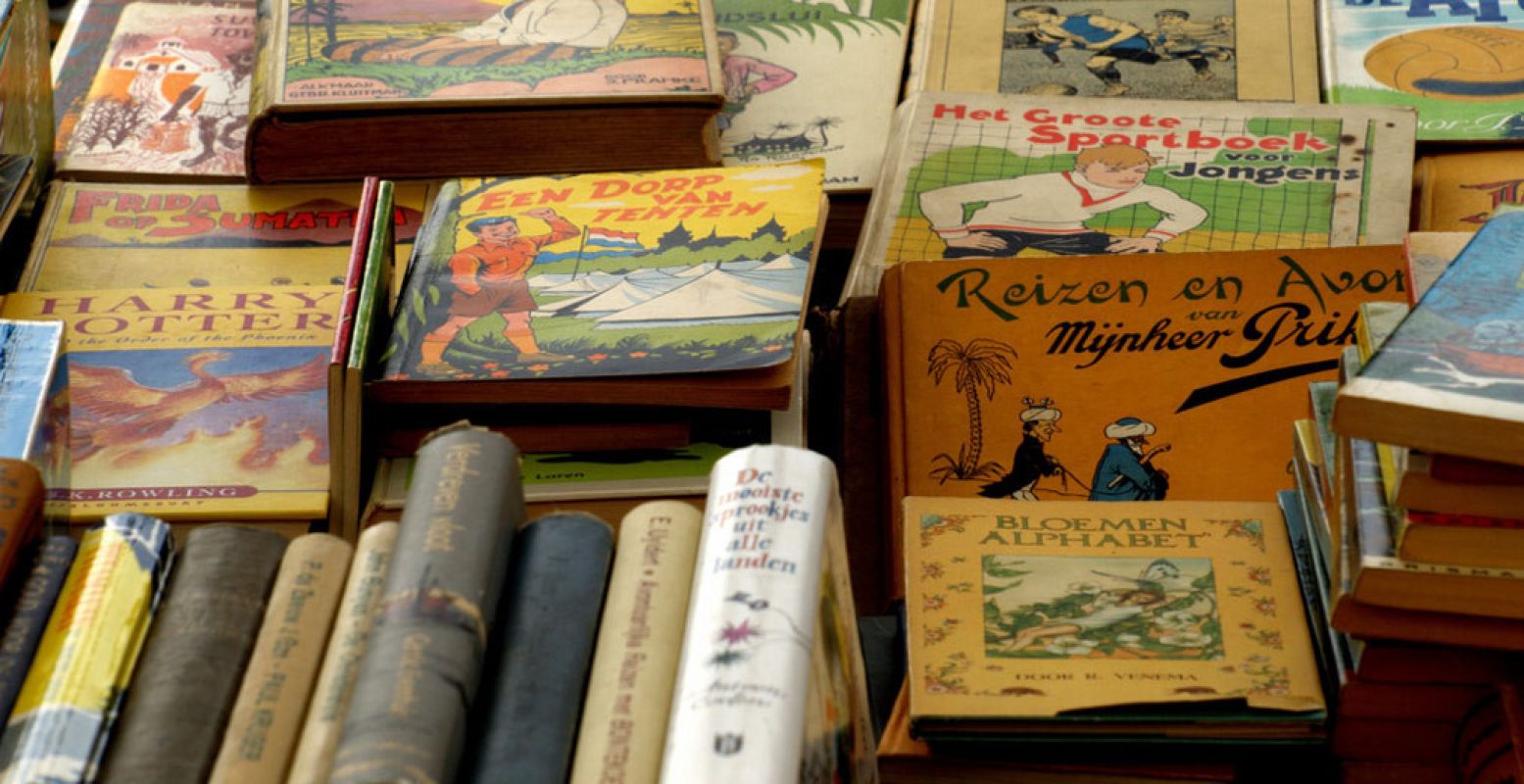 Vind herinneringen in oude kinderboeken. Foto:  CC BY-ND 2.0 