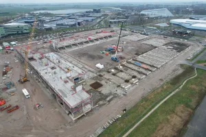 Dag van de Bouw: bouwplaats Cambuurstadion Luchtfoto: Van WijnenFoto geüpload door gebruiker.
