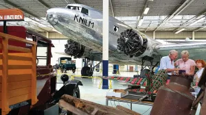 Nederlands Transport Museum Kaas snijden. Foto: VVV Gouda