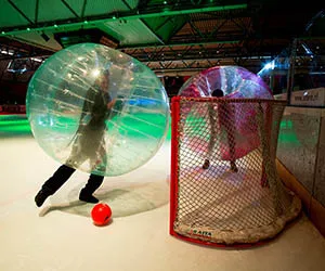 Bounceball. Foto: IJssportcentrum Eindhoven