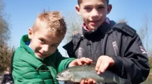 Vissen wordt een avontuur bij Toms Creek