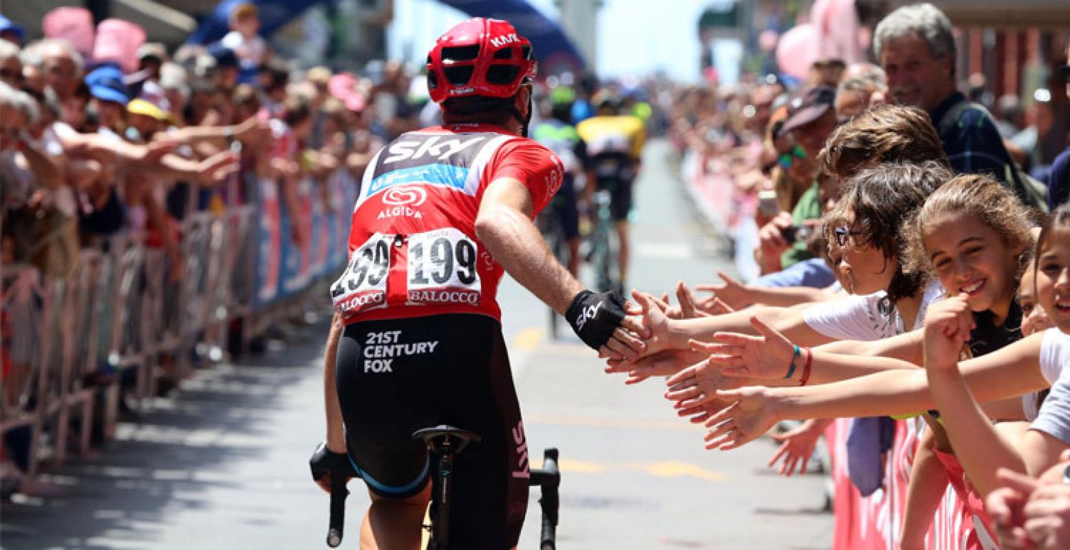Moedig de renners van de Giro d'Italia 2016 aan!