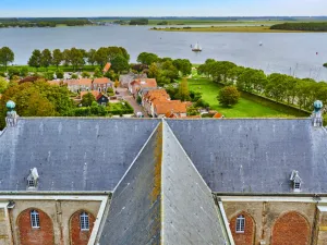 Bekijk een indrukwekkend panorama vanuit de toren. Foto: Grote Kerk Veere