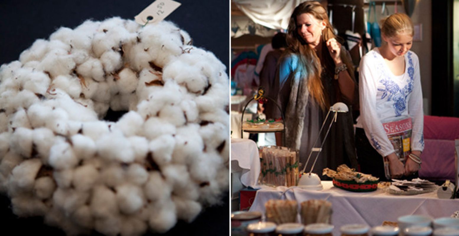 Samen gezellig shoppen. Foto: Leeuwenhorst Winterfair.