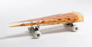 Een skateboard van pizza? Het bestaat echt!