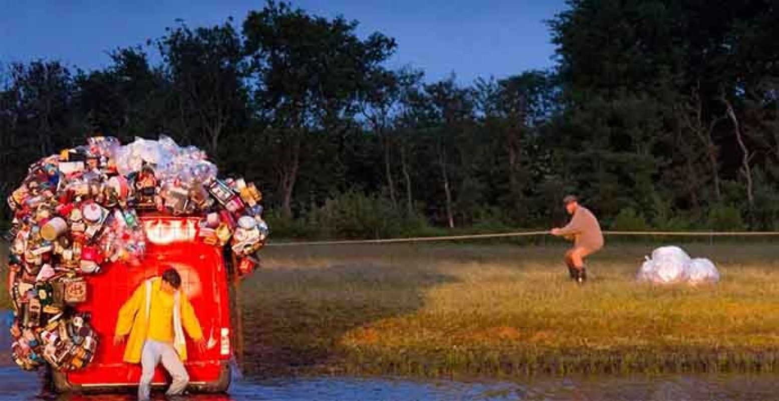 De verbinding met de natuur is één van de pijlers van het festival. Foto: Oerol