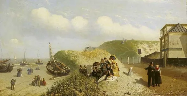 Op _t Duin: wegzwijmelen bij de zee