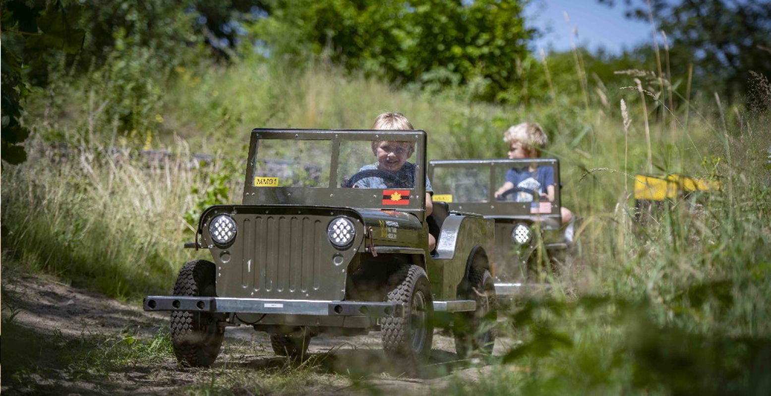 In de zomervakantie staan er allerlei gave activiteiten op het programma. Foto: Nationaal Militair Museum