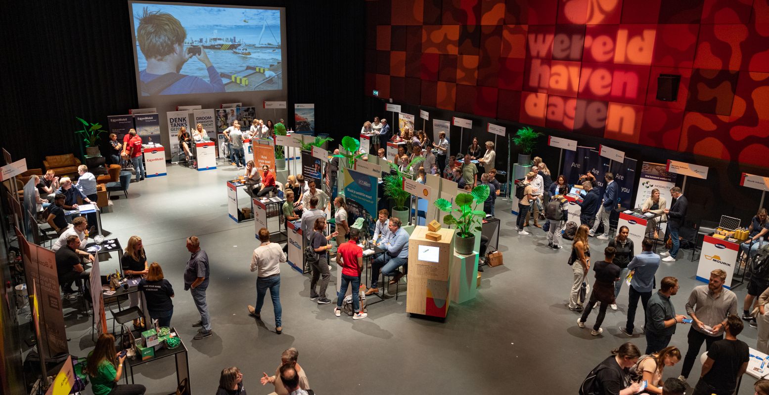 Wie weet vind je je nieuwe passie wel bij carrière-evenement MATCH in het Nieuwe Luxor. Foto: Wereldhavendagen © Anne Reitsma