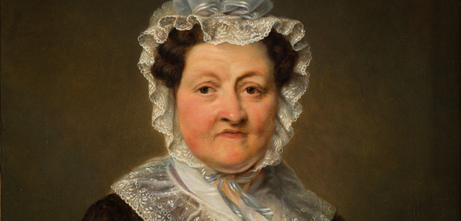 Foto: Portret Geertruida Margaretha Craeyvanger (1768-1836), echtgenote van Carel Constantijn Martens. Gemaakt omstreeks 1820 door Pieter Christoffel Wonder. Image & copyrights: CMU / Adriaan van Dam 2015-09-08.
