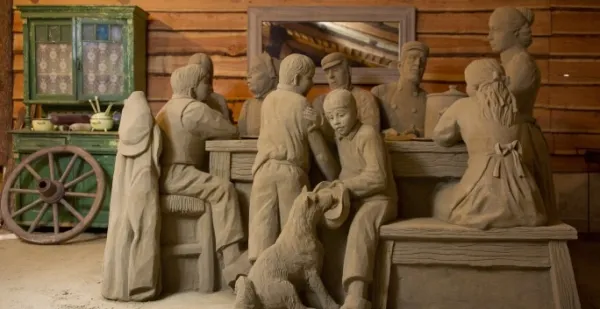 Feest der herkenning bij _t Zandsculpturenfestijn 2015