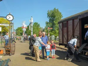 Nationale Stoomtreindag Fotograaf: Veluwsche Stoomtrein Maatschappij © Hanna van EijsdenFoto geüpload door gebruiker.