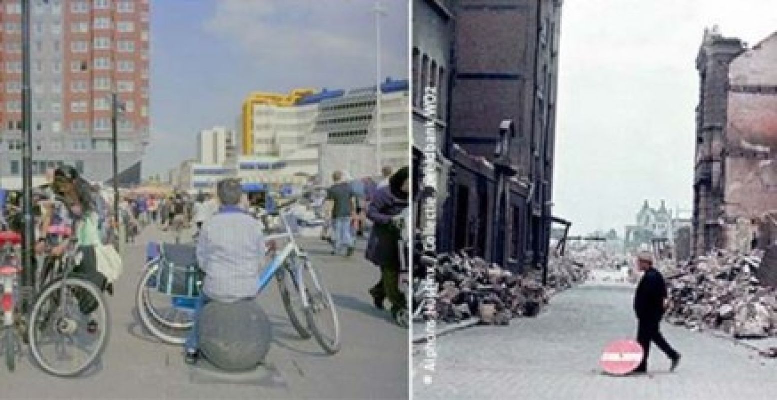 Voorproefje van de foto's die te zien zijn bij de expo Rotterdam in the picture. Foto: Nederlands Fotomuseum