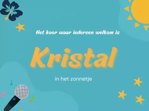 Concert van Zomerprojectkoor Kristal Foto ge&uuml;pload door gebruiker veenendaal