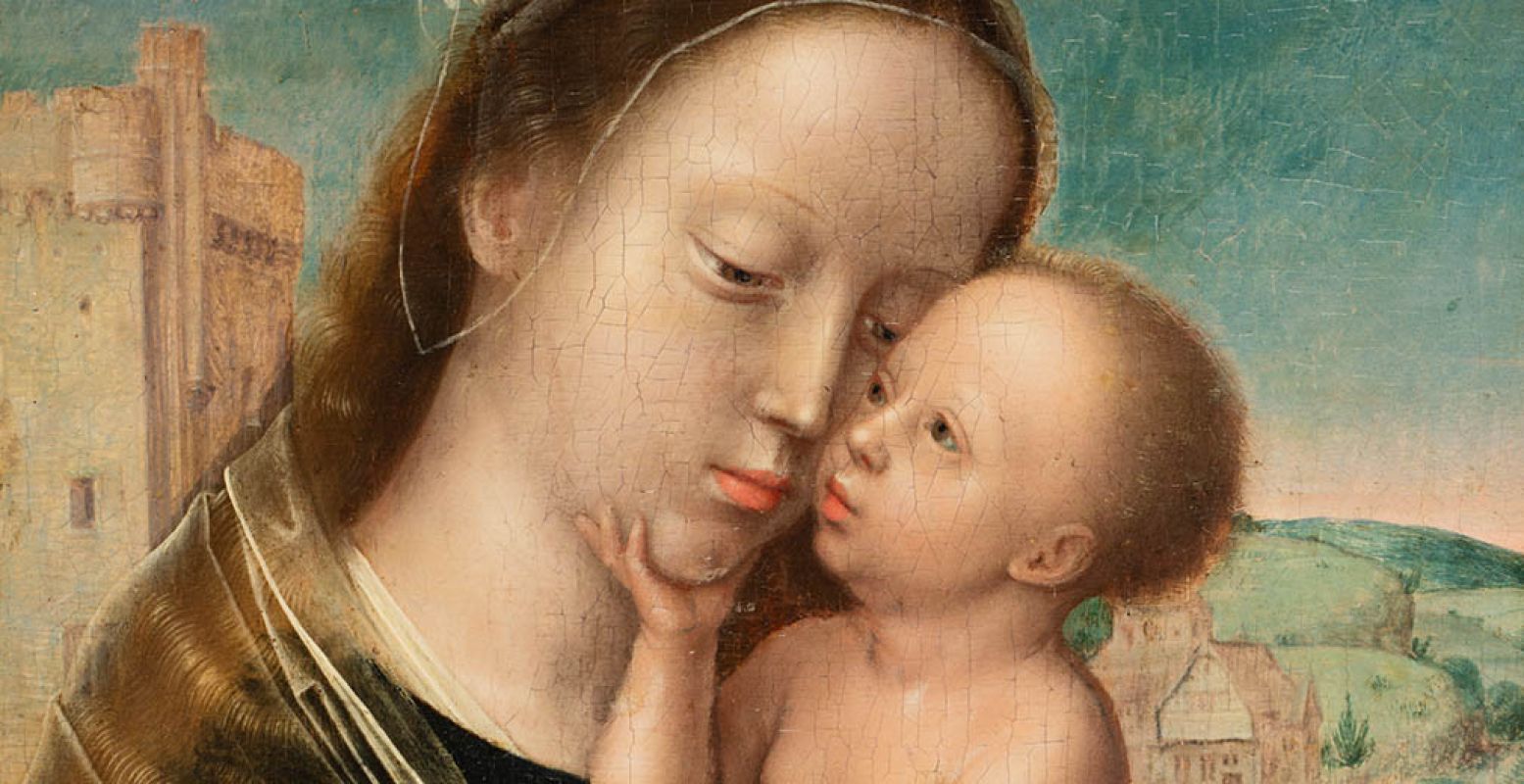 Maria met kind, atelier Adriaen Isenbrant (naam vervaardiger onzeker), ca 1520, Museum Catharijneconvent, Utrecht.