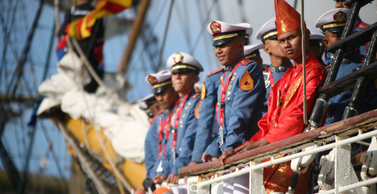 Tall Ships vanuit de hele wereld meren vier dagen lang aan in Amsterdam. Foto: SAIL Amsterdam © Mijnnaamishaze Tall Ships vanuit de hele wereld meren vier dagen lang aan in Amsterdam. Foto: SAIL Amsterdam © Mijnnaamishaze