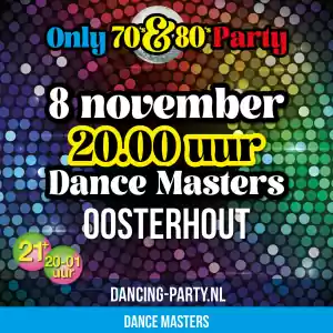 Only 70_s & 80_s Party Oosterhout 30+ Dancing Party. Foto: Herman Hilhorst.