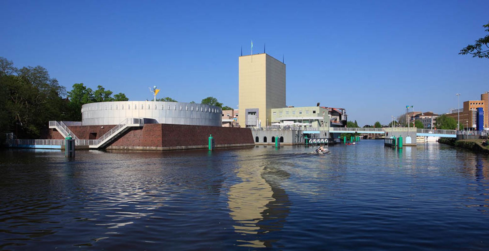 Overzicht Groninger Museum, Marten de Leeuw	© Groninger Museum