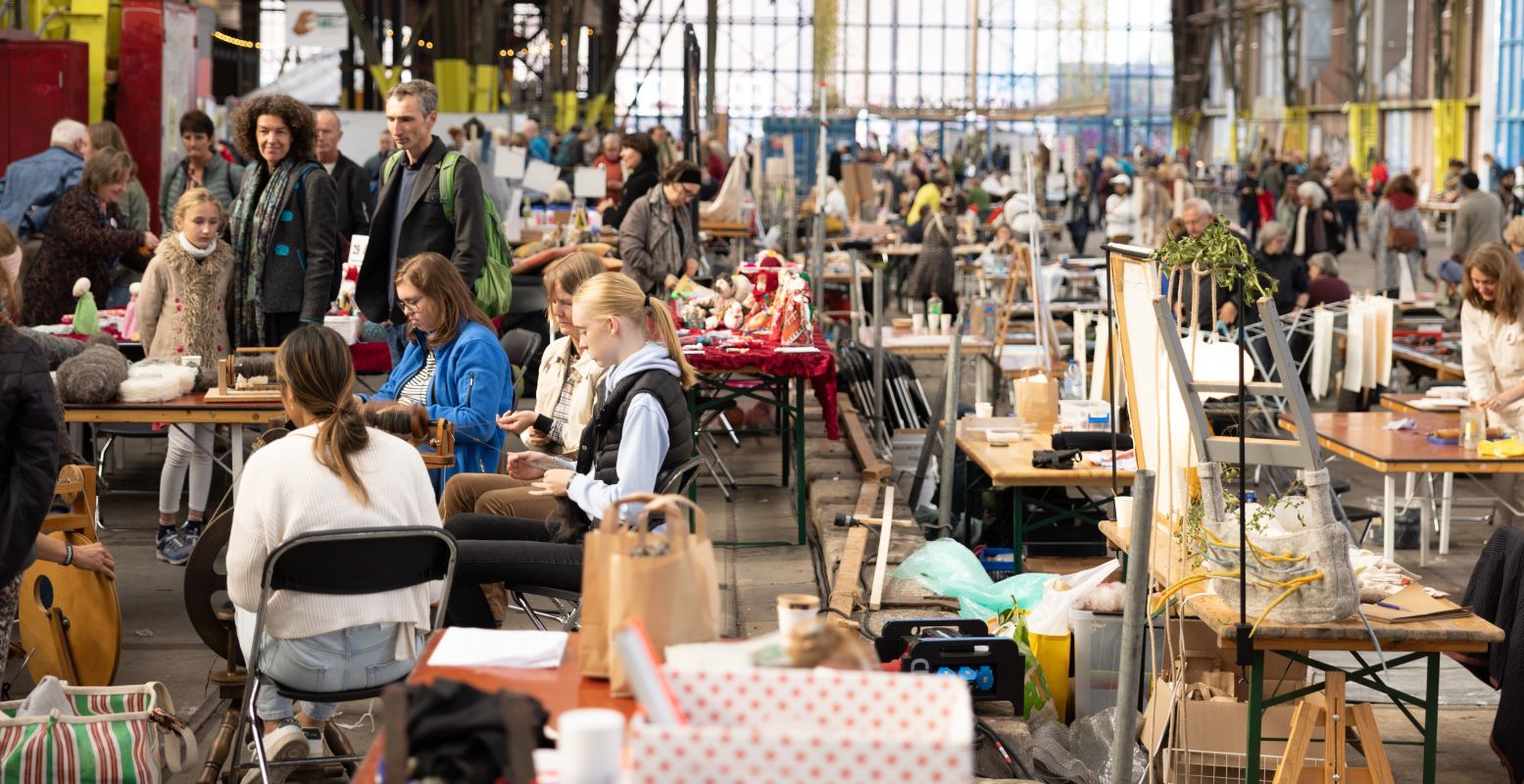 Zoveel te zien en te beleven! Doe ook mee op het Ambacht in Beeld Festival. Foto: Bram Kloos