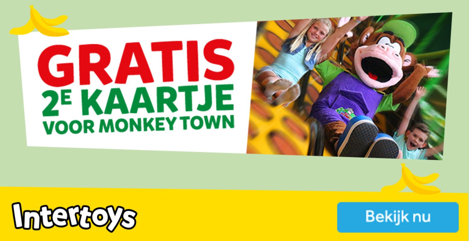 Voordelig naar Monkey Town met Intertoys! Foto: Intertoys.