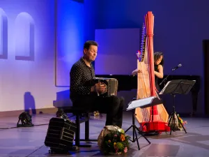 Lavinia Meijer en Carel Kraayenhof. Foto: Jaqueline Imminkhuizen