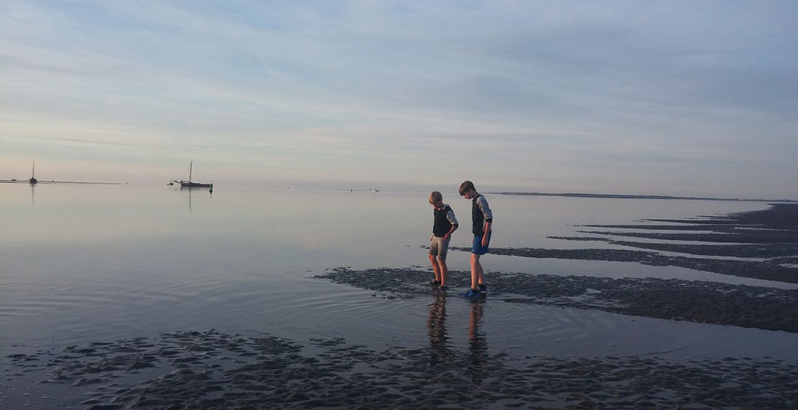 Wadlopen is de strijd aangaan tegen de natuur. Foto: DagjeWeg.NL.