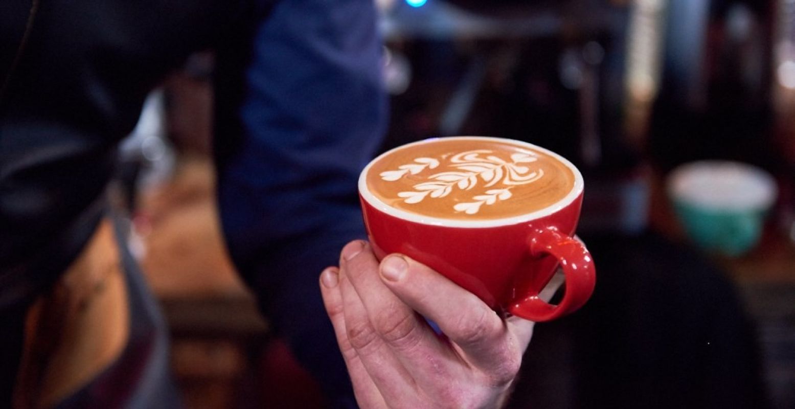 Kunst en koffie, de perfectie comi. Foto: Amsterdam Coffee Festival.