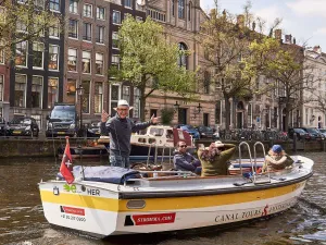 Open Boat Tours Verken Amsterdam vanaf het water! Foto: Stromma Netherlands