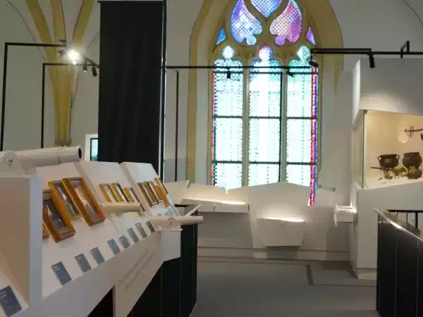 De Calixtuskerk is het decor van het museum. Foto: Nationaal Museum Tachtigjarige Oorlog ©