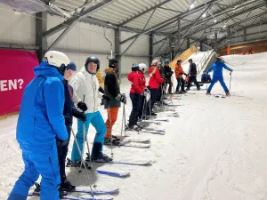 Neem les bij de Skischool. Foto: De Uithof Den Haag