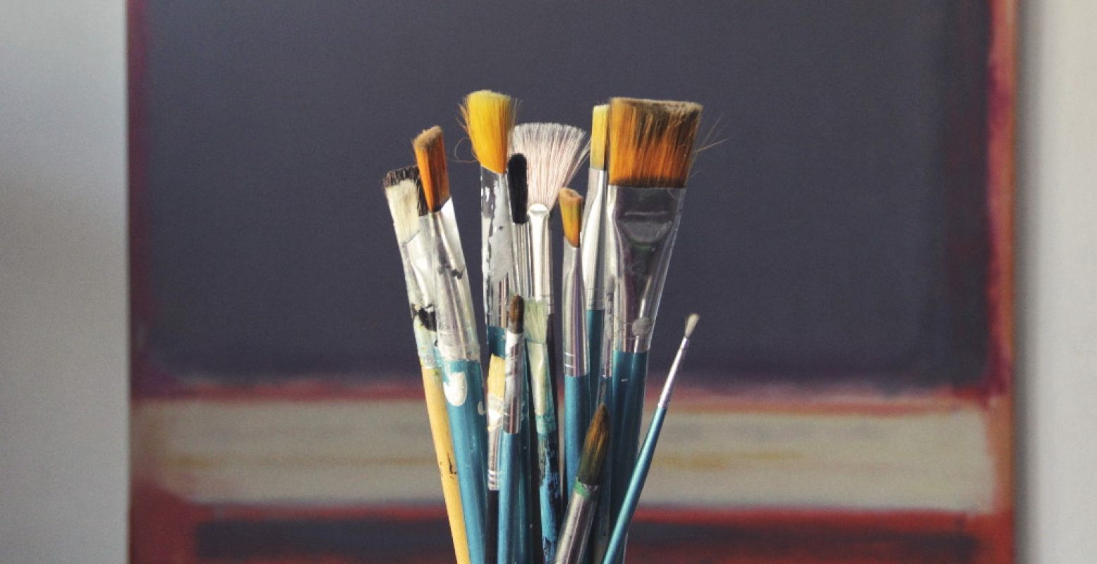 Maak een eenvoudig schilderijtje. Foto:  Pexels.com 