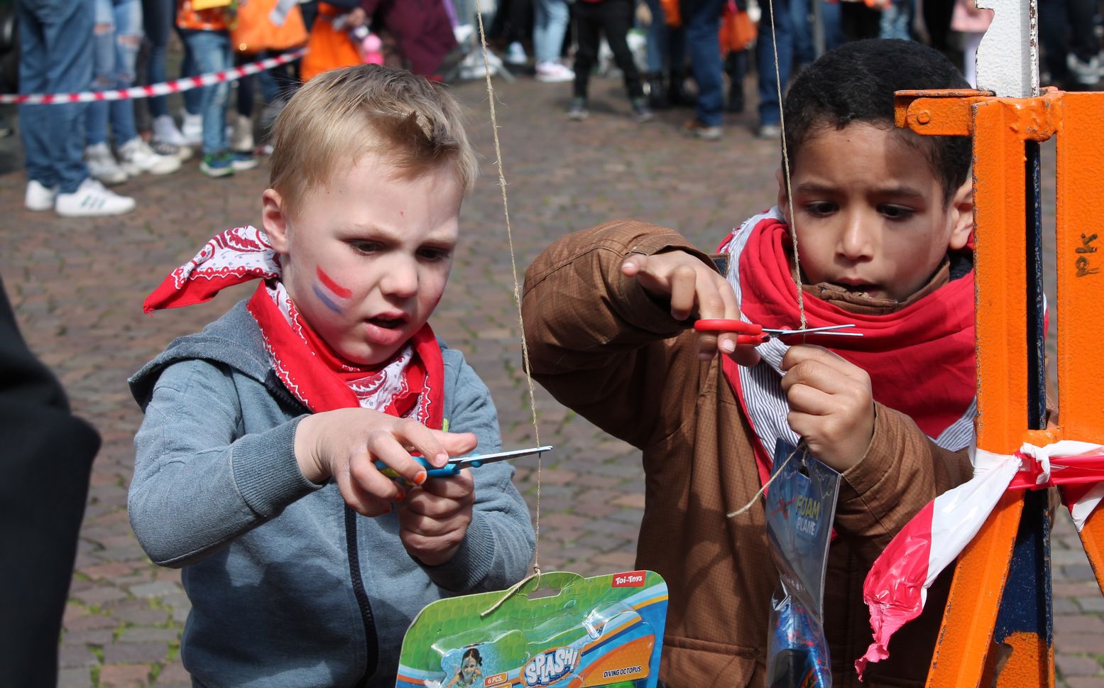 Kinderen gaan graag mee naar Winterswijk, want er is van alles voor ze te doen. Foto: Vereeniging Volksfeest Winterswijk