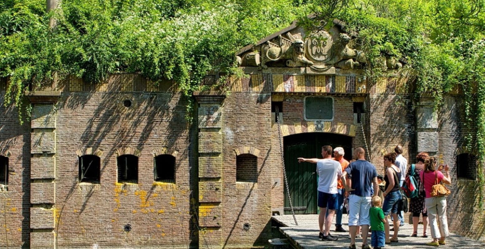 Het landschap van de waterlinies in Nederland is het decor van het Fortenfestival. Foto: Fortenfestival.